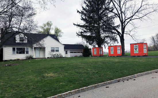 Portable Storage Containers for Cleanout and Organization of Estates